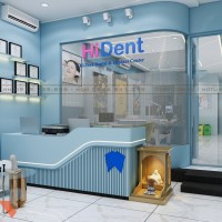Thiết kế phòng khám nha khoa Hi.Dent hiện đại  